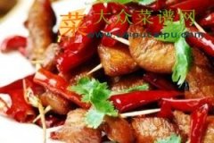 香辣牙签肉