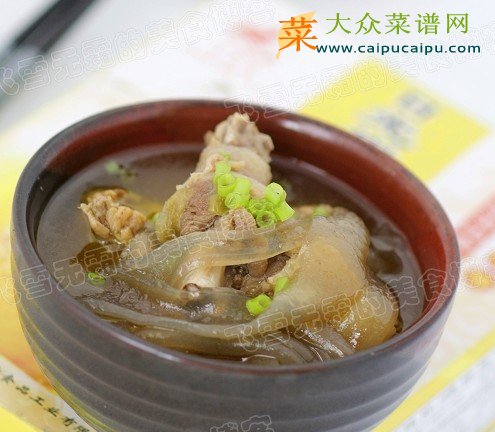 粉皮鸡汤.