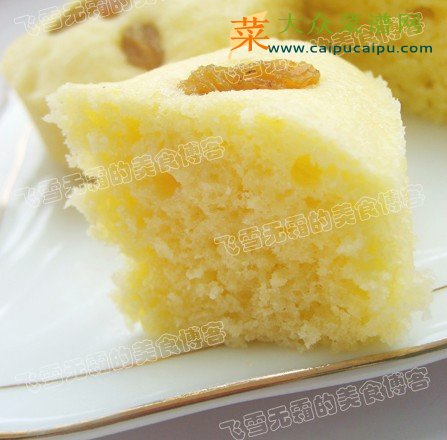  美味蒸蛋糕