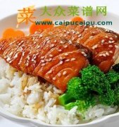 香汁鱼排饭