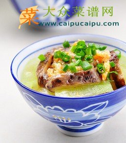 香菇海米烧冬瓜