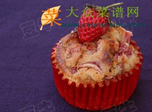 草莓酸奶马芬