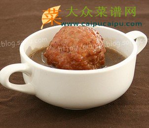 红烩大丸子