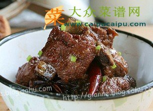 秘制烧排骨