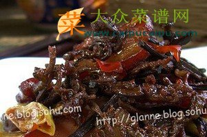 蕨菜炒腊肉