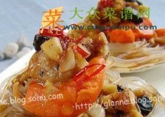 蒜香豆豉蒸扇贝