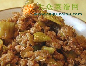 酸豆角牛肉
