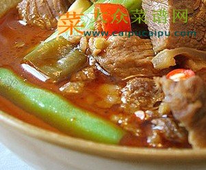 开胃豆牛汤