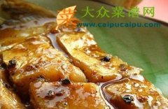 黑胡椒烧平鱼