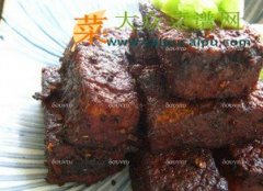 麻辣酱汁火靠豆腐