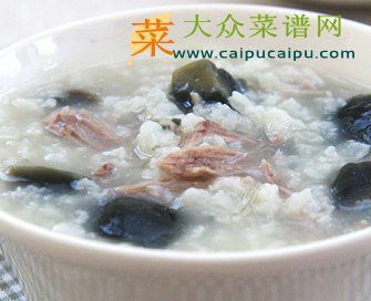 皮蛋瘦肉粥