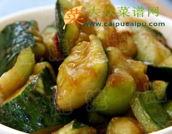 豆酱拌黄瓜