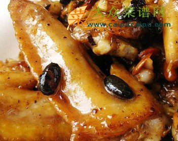 蒜蓉豆豉炒翅尖