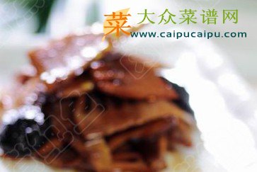 菇香油焖笋