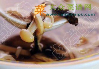 金针菇酸辣汤