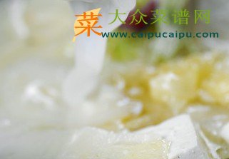 白菜豆腐奶白汤