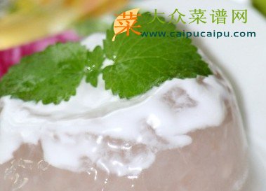 芋泥西米冻