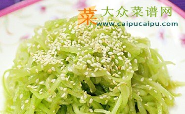 凉拌莴笋