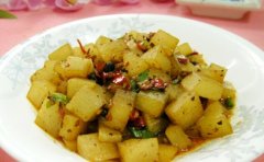 豆豉萝卜丁