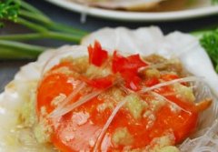 蒜茸粉丝蒸扇贝