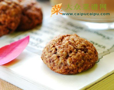 巧克力燕麦饼