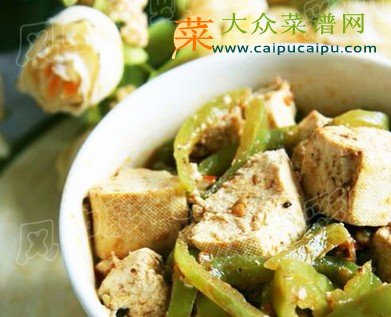 尖椒辣豆腐