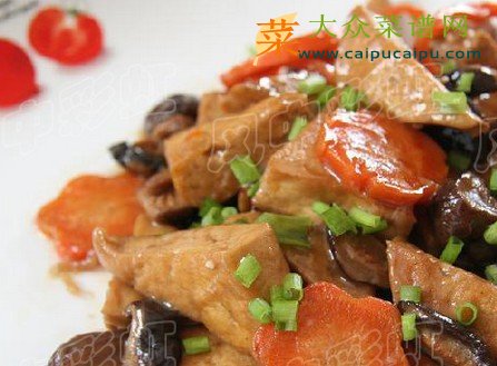 香菇烧豆腐