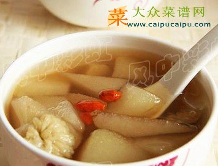 菊花雪梨茶