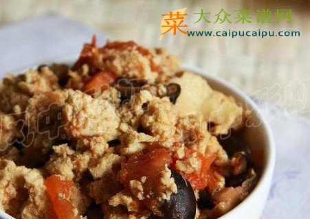 番茄冻豆腐