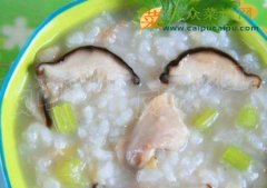 香菇鱼片粥