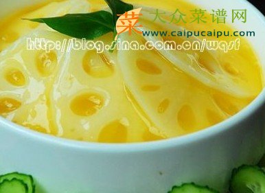 橙汁藕片
