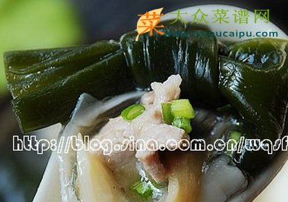 海带豆腐里脊汤