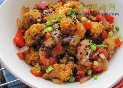 椒盐香脆鸡米花