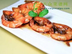 葱香大虾