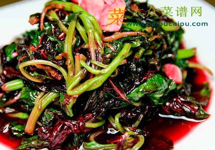 蒜瓣炒苋菜