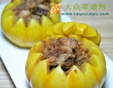 金瓜粉蒸排骨