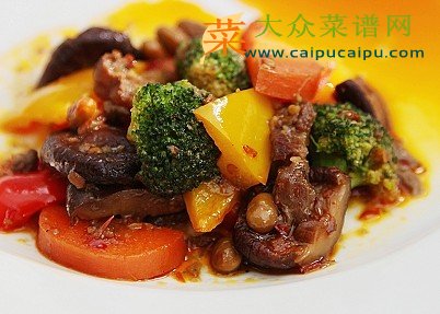 酱汁什锦蔬菜