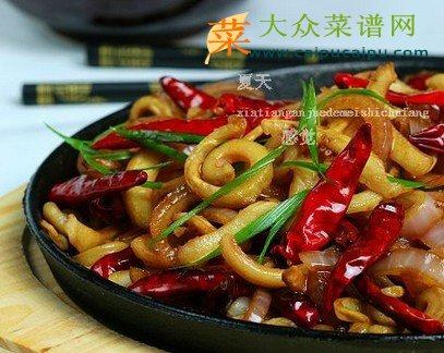 铁板鱿鱼
