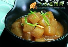 酱烧魔芋豆腐