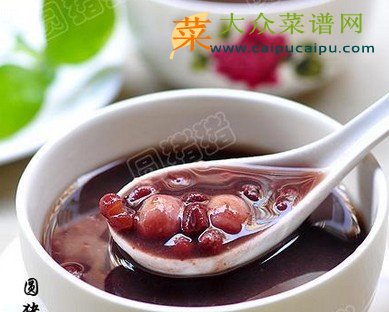 红豆百合莲子糖水