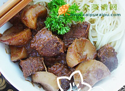 沙茶牛肉一锅端
