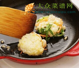 蔬菜虾仁煎米饼