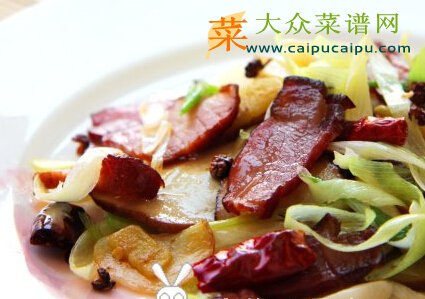 熏干腊肉
